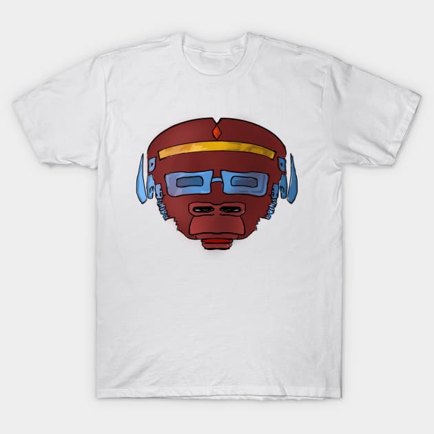 Cyborg Monkey T-Shirt by Joker & Angel